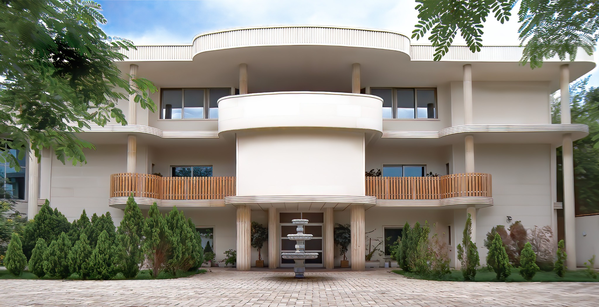 Oasis Villa exterior, International Zone, Baghdad
